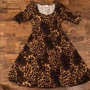Lularoe Nicole size L leopard print